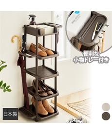 コンパクトなディスプレイ突っ張りシューズラック 通販【ニッセン】