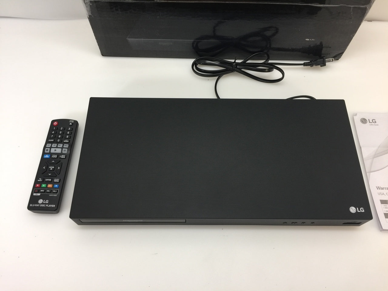 LG UBK90 4K Ultra HD Hi-Res Audio Wi-Fi Blu-Ray Player – NT