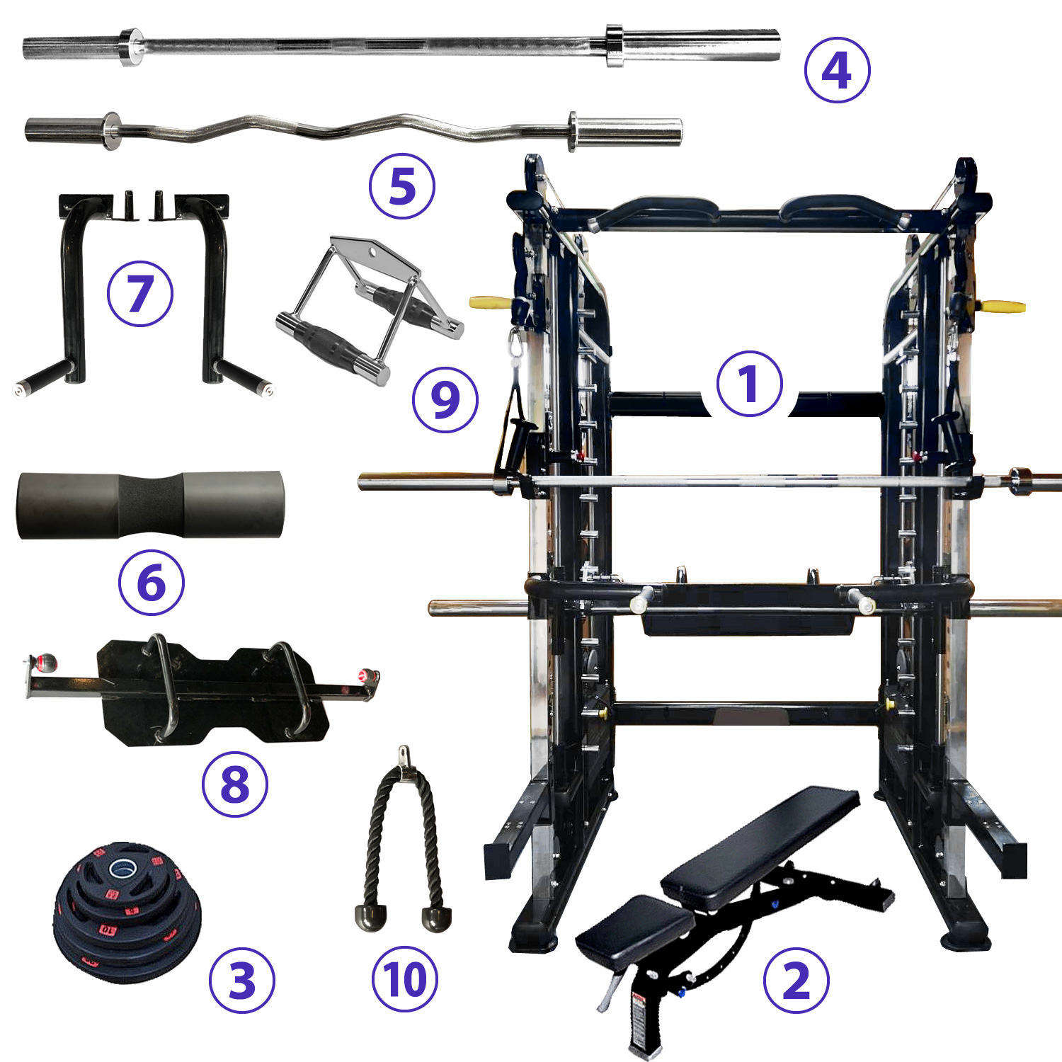 AnyAgeFitness（株式会社KYOKUWA）のスミスマシンの特徴について詳しく紹介