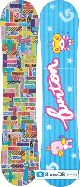 Snowboard Burton Chicklet 2009/2010 :: Snowboard and ski catalog