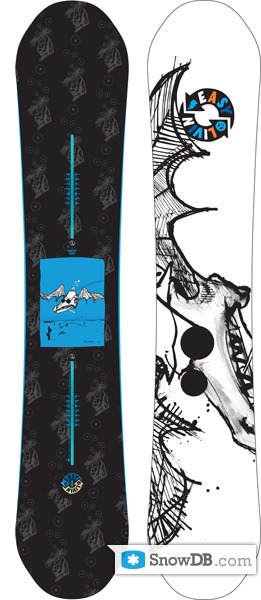 Snowboard Burton Easy Livin 2010/2011 :: Snowboard and ski catalog