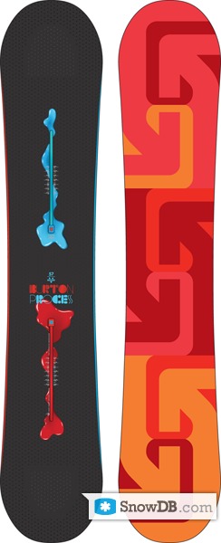 Snowboard Burton Process V-Rocker 2010/2011 :: Snowboard and ski