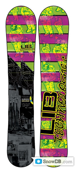 Snowboard LIB Technologies Snow Mullet 2009/2010 :: Snowboard and