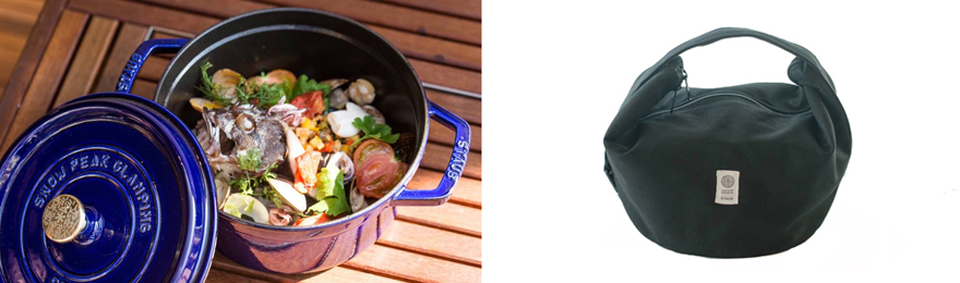 2017年8月3日 ホーロー鋳物鍋 ココットラウンド（オリジナルキャリング