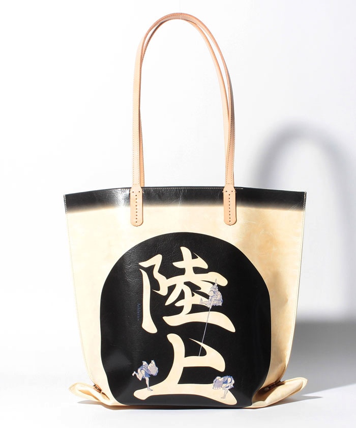 競い文字スクエアトートバッグ｜創悦