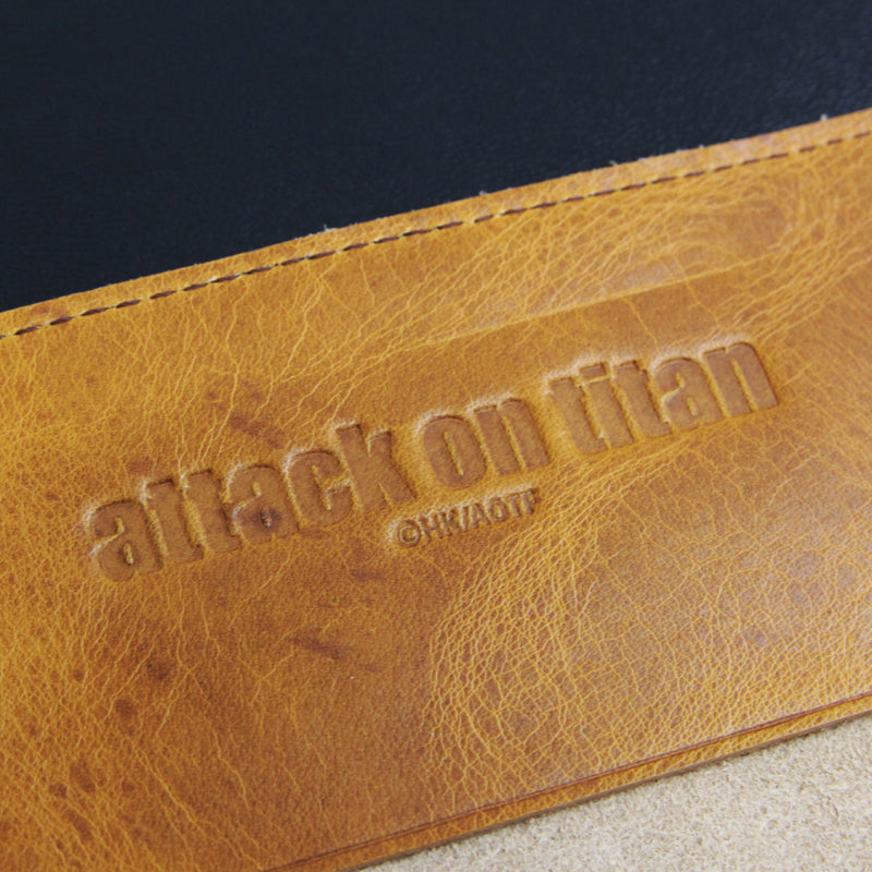 進撃の巨人 The Final Season レザーブックカバー キャメル 特典