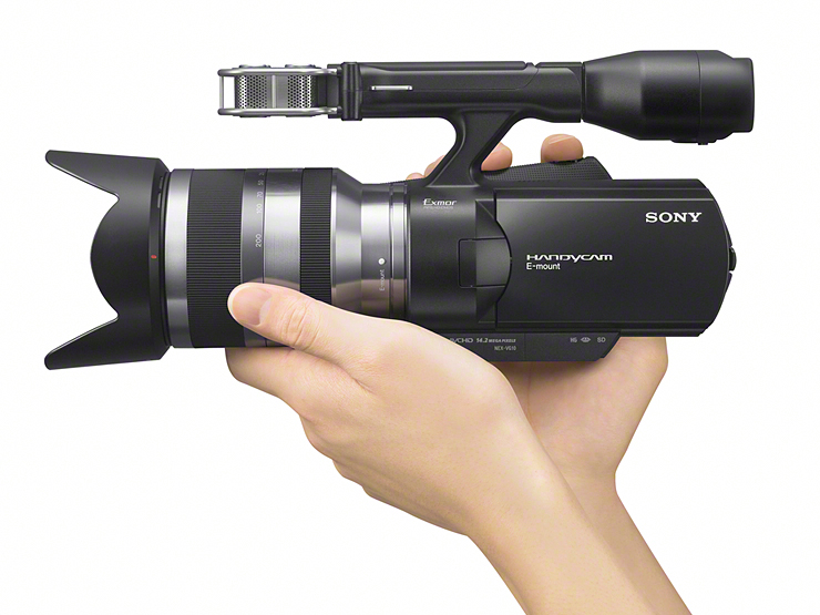 NEX-VG10 商品の写真 | デジタルビデオカメラ Handycam ハンディカム