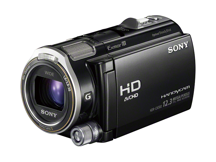 HDR-CX560V 商品の写真 | デジタルビデオカメラ Handycam ハンディカム