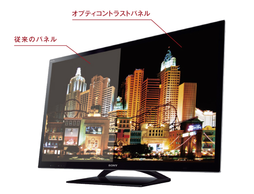 KDL-40HX850 特長 : 画質 | テレビ ブラビア | ソニー