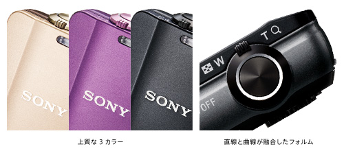 DSC-WX10 特長 : 高感度CMOSセンサー＆明るい7倍レンズ | デジタル