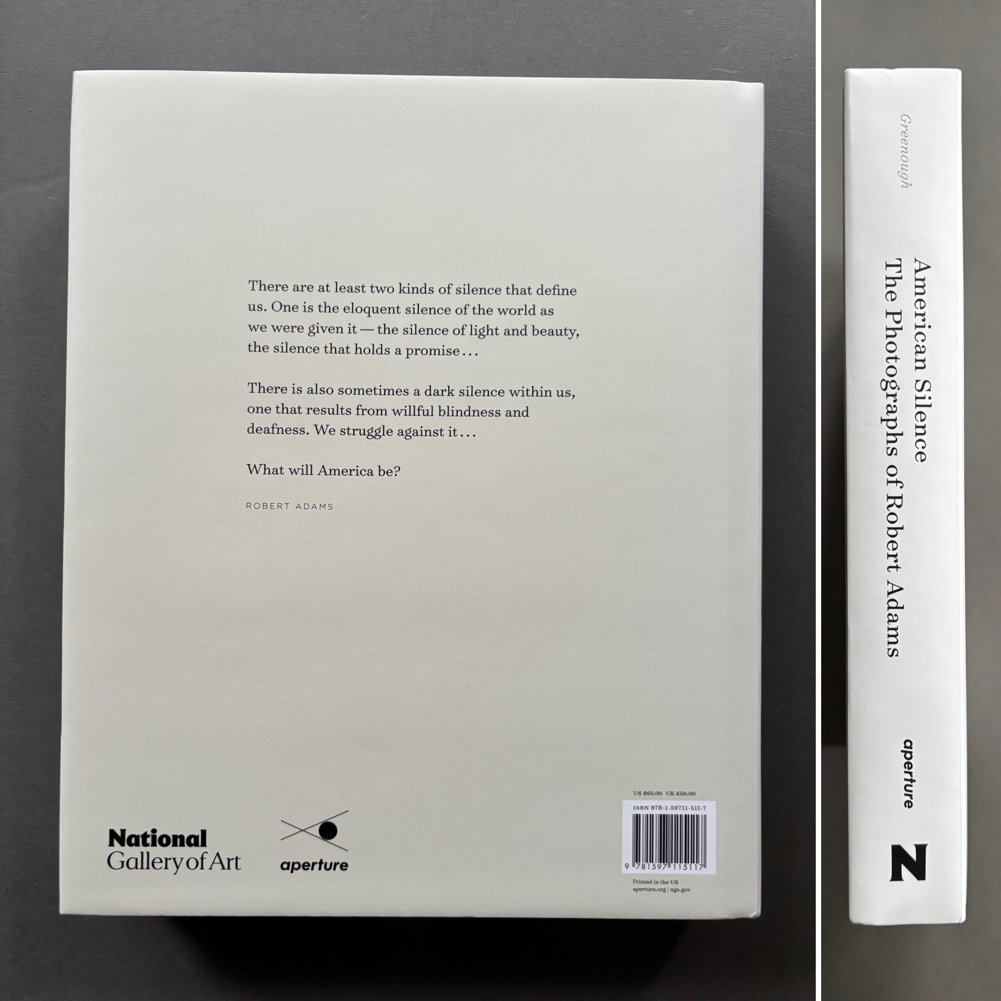 Buy American Silence: The Photographs of Robert Adams Online