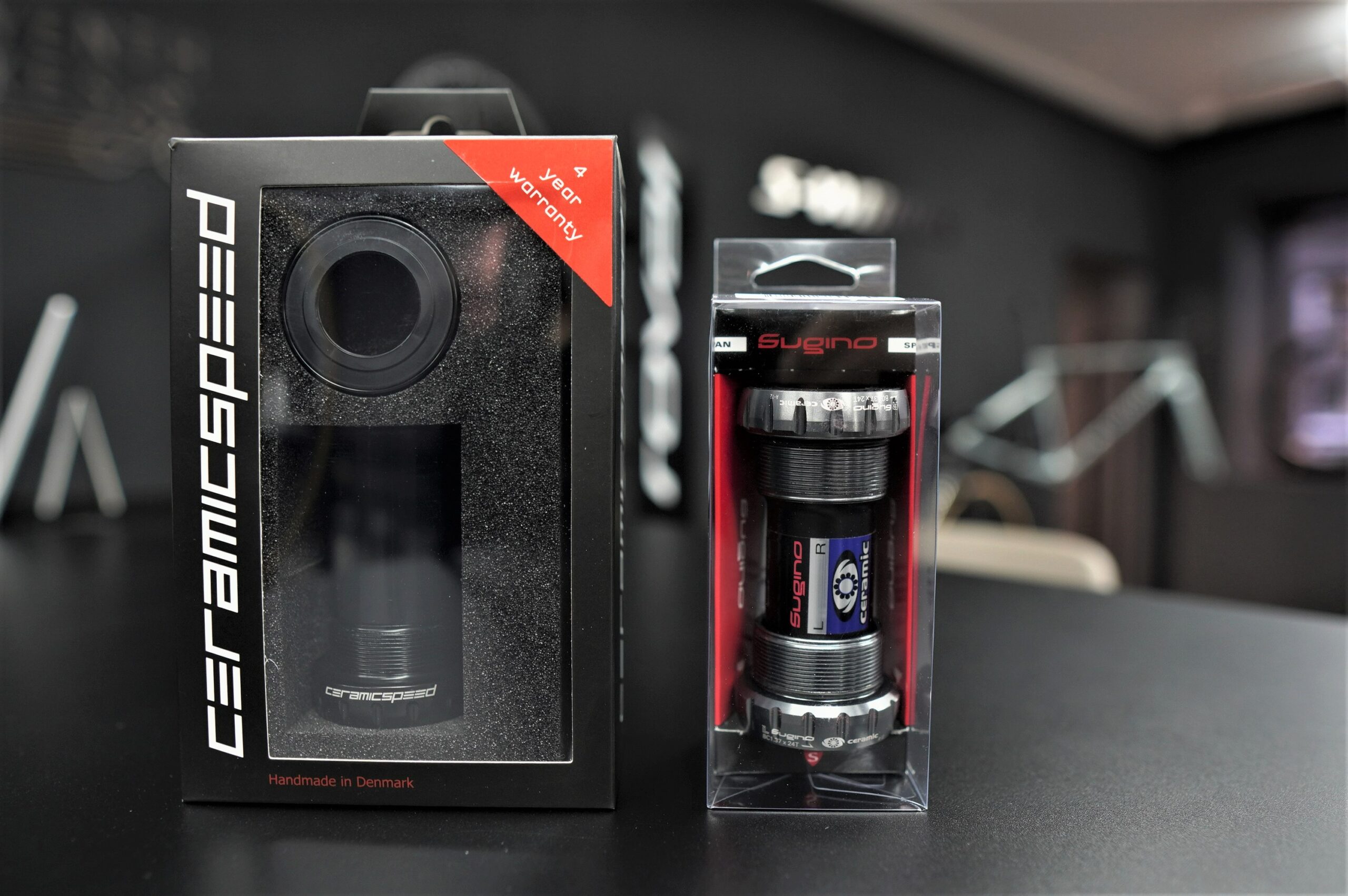 駆動部分の回転性能アップに！「セラミックBB」＆「ビッグプーリー