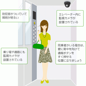 ストーカー対策｜女性の防犯・防災対策｜あんしんライフnavi｜防災対策