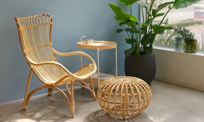 ラタン ラウンジチェア / モネSika・Design（シカ・デザイン） | 公式