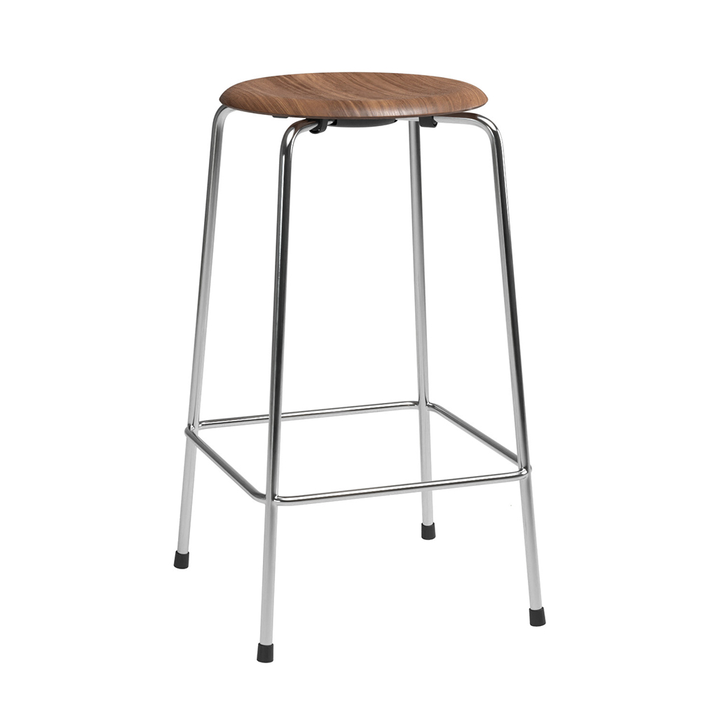 ハイドットスツール 4本脚 / ナチュラルウッド ウォルナットFRITZ