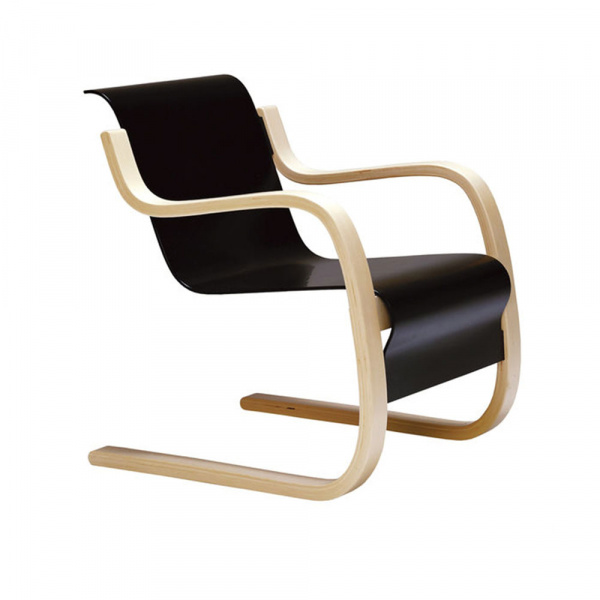 42 アームチェア パイミオ / ブラックラッカーArtek（アルテック