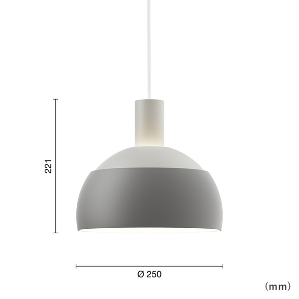 FJエレメンツ ペンダントランプ / グレー LEDLouis Poulsen（ルイス