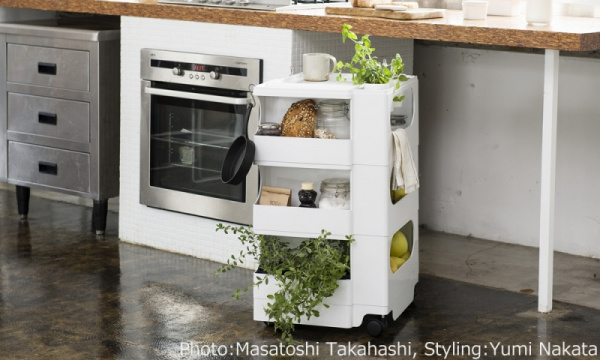 ボビーワゴン 3段5トレイ / ホワイトB-Line（ビーライン） | 公式通販