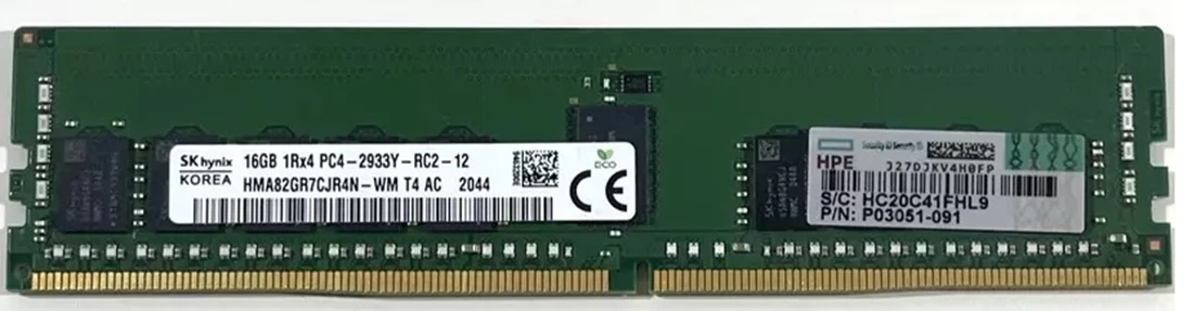 Hynix HMA82GR7CJR4N-WM 16GB PC4-23400 DDR4-2933MHz 1Rx4 ECC Memory