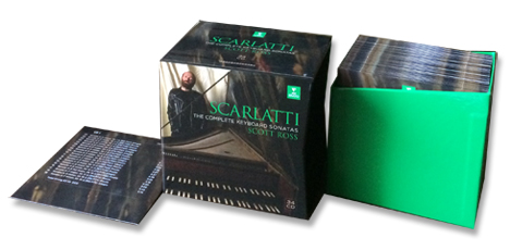 SACDラボレビュー＿スコット・ロス/スカルラッティ：ソナタ全集
