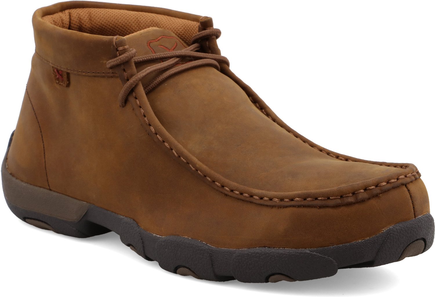 TWMDMST01 Twisted X Men's Steel Toe EH Chukka Driving Moc