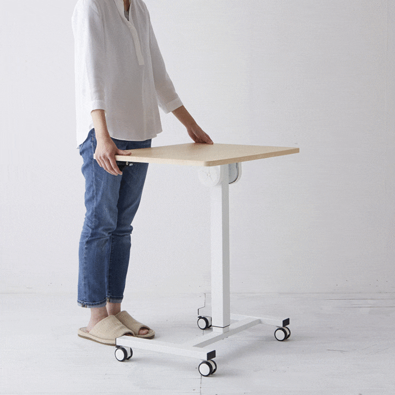完売】スタンディングワークにもおすすめ！簡単に高さ調整ができる昇降