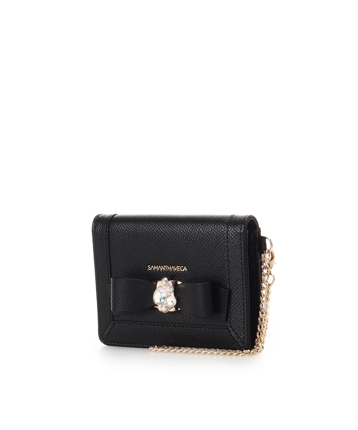 ジュエルリボンパスケース(FREE ブラック): SAMANTHAVEGAサマンサ