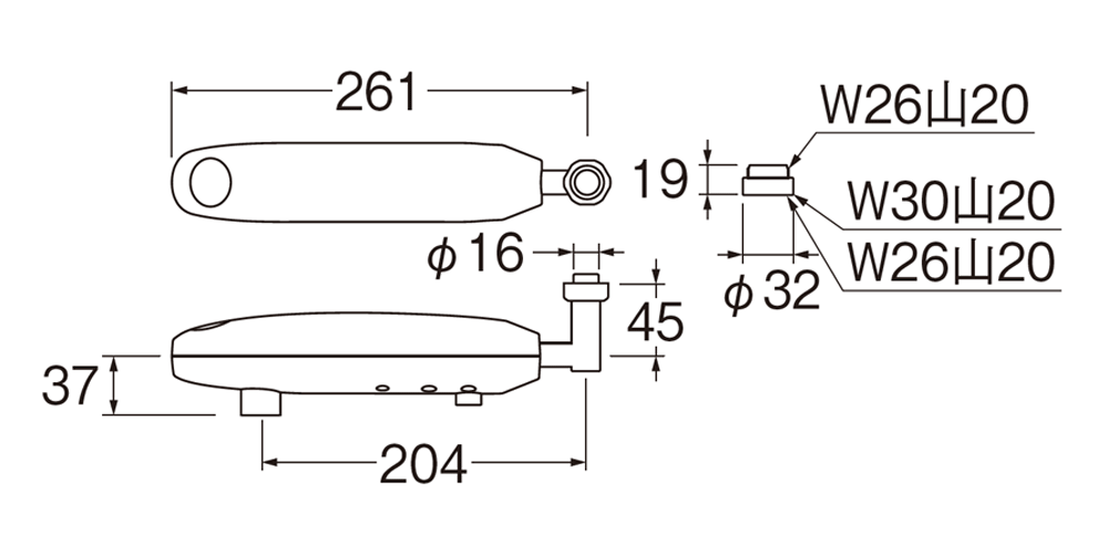 自動水栓パイプ | 商品のご案内 | SANEI｜デザイン性に優れた水まわり