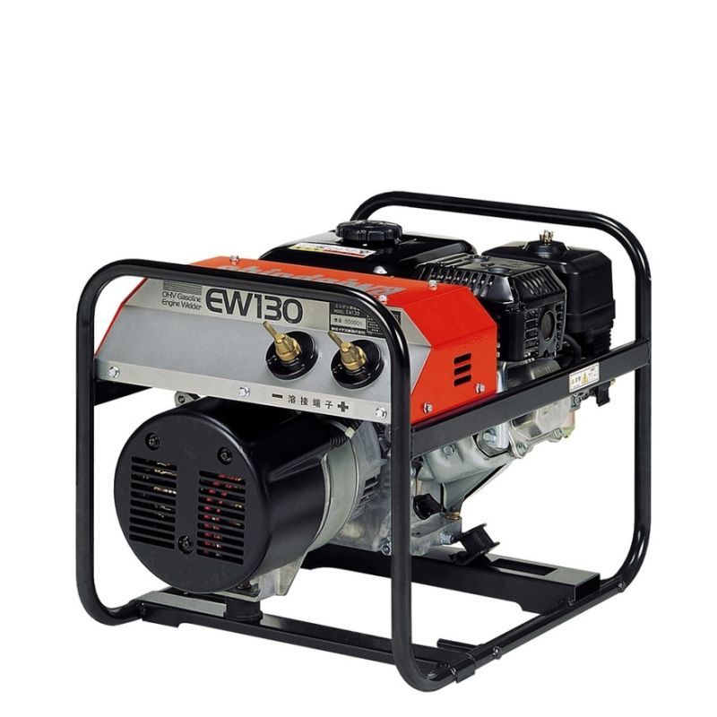 新ダイワ エンジン溶接専用機EW130 [130Aクラス] 超軽量34kg。(溶接