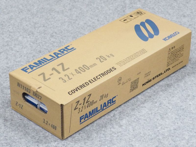 溶融亜鉛めっき鋼材用(被覆棒）Z-1Z 神戸製鋼所 - 溶接用品プロ