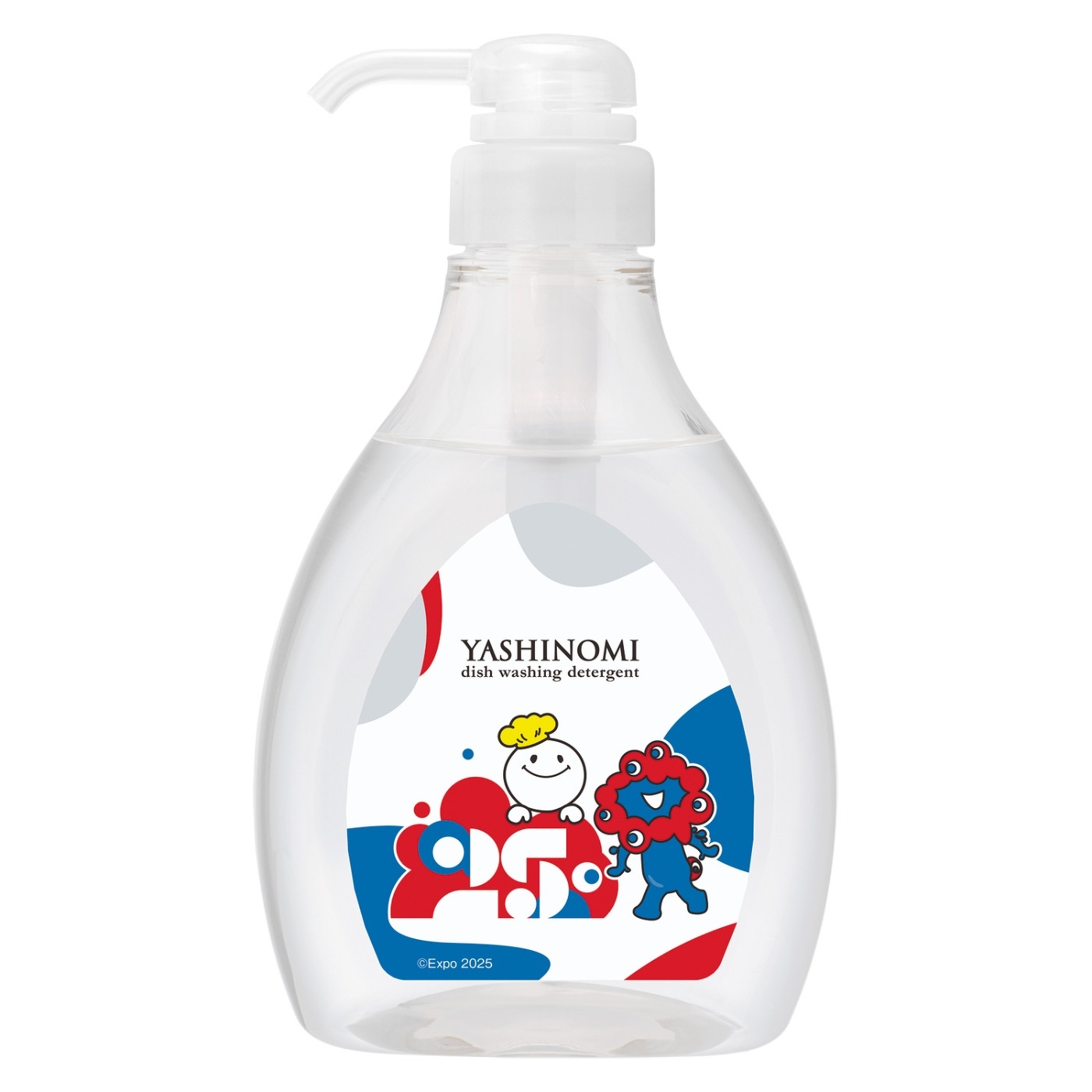 ヤシノミ洗剤 野菜・食器用」から2025大阪・関西万博公式キャラクター