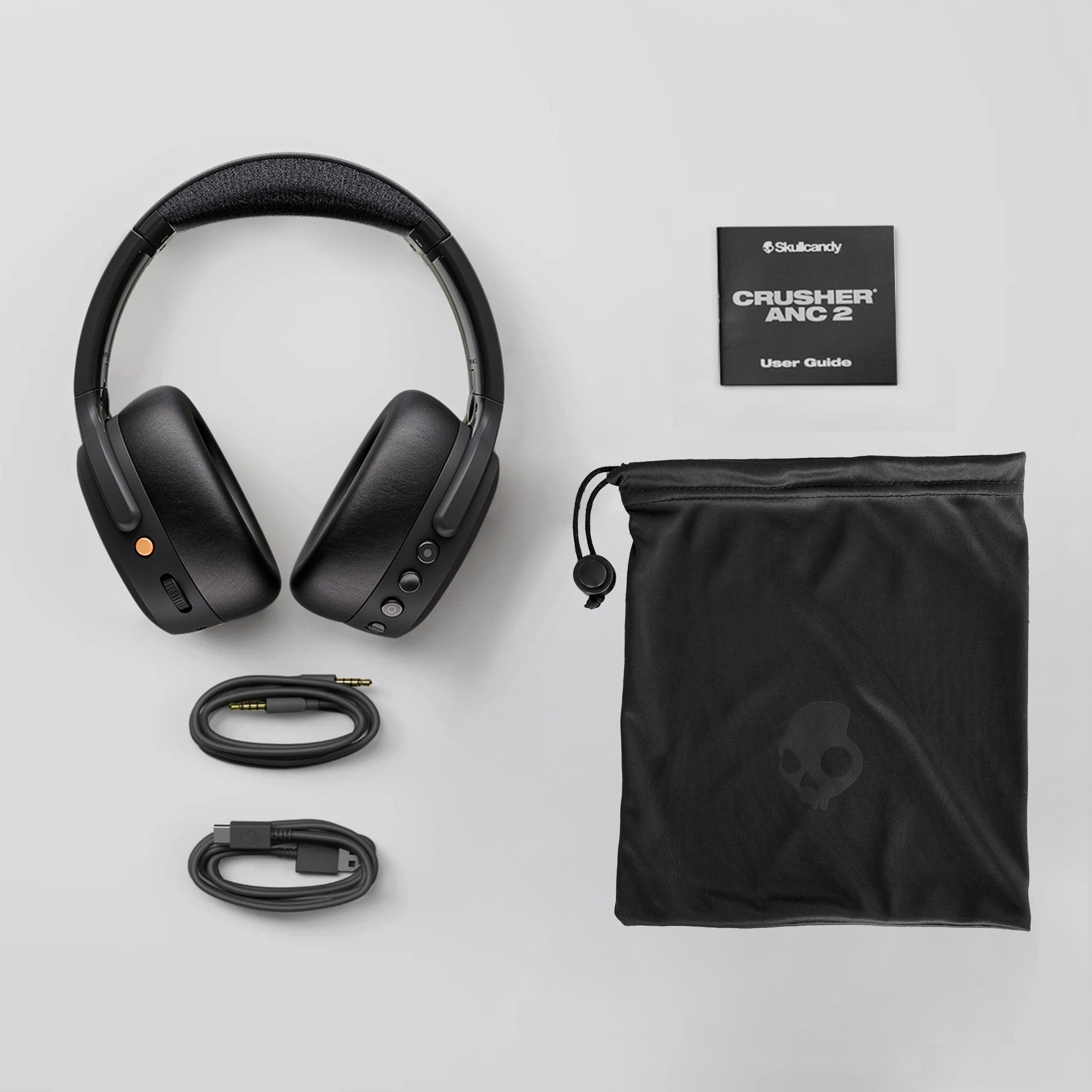 Crusher ANC 2 - Bass Headphones with Noise Canceling | True