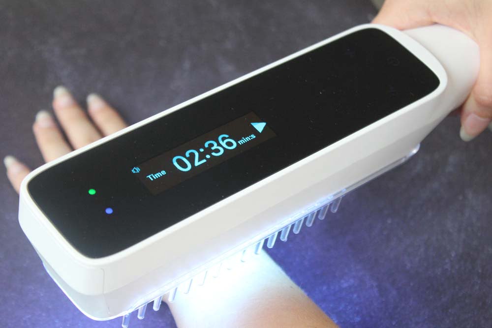 Handheld UVB Narrowband phototherapy lamp | Skin Matters Bristol