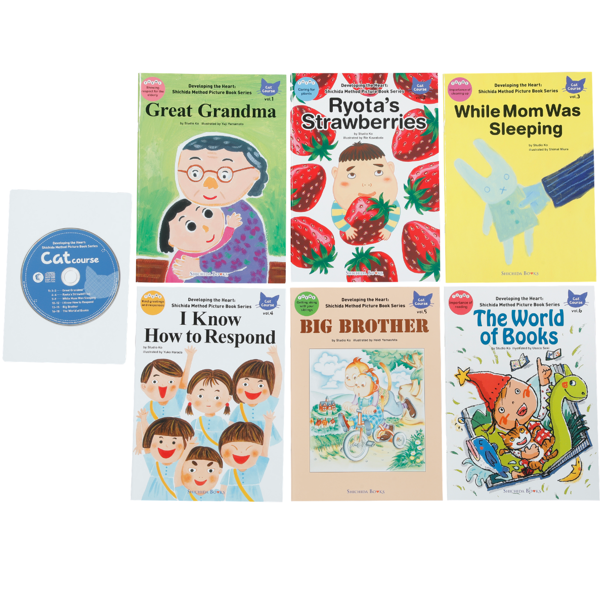 えほん英語版 Chick & Cat Courses【英語教材】 | 七田式公式通販