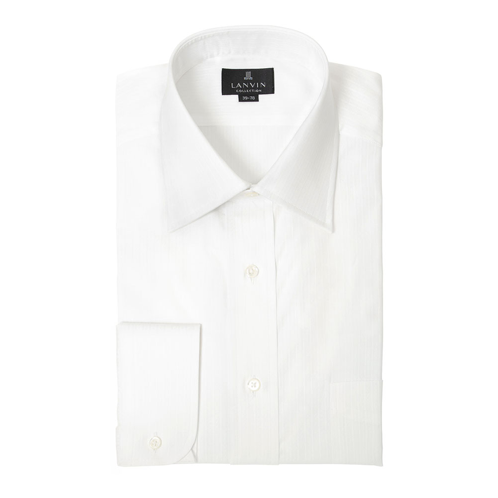 ワイシャツ ホワイト ドビー LANVIN｜CHOYA SHIRT（チョーヤシャツ
