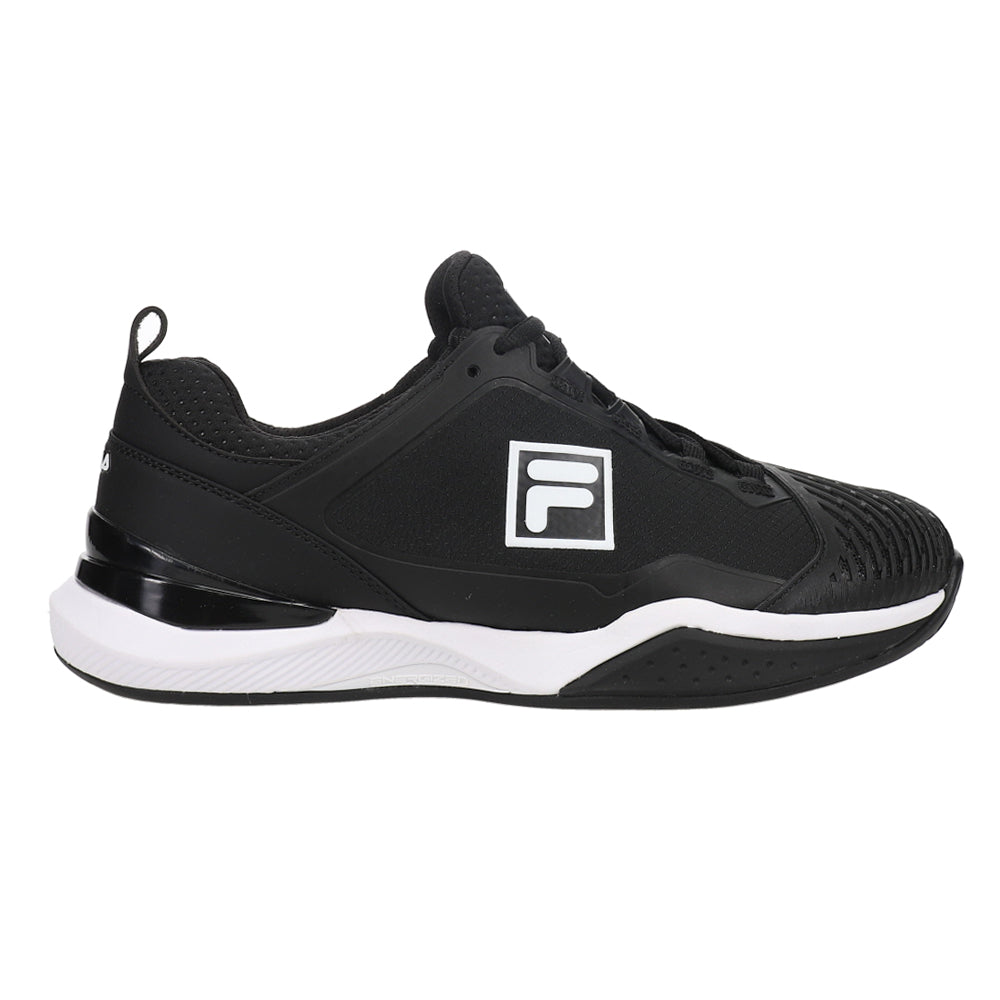 Shop Black Mens Fila Speedserve Energized Tennis Shoes – Shoebacca