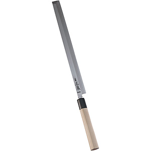 正本総本店 正本 本霞玉白鋼 柳刃刺身 30cm - 調理器具のSHOKUBI