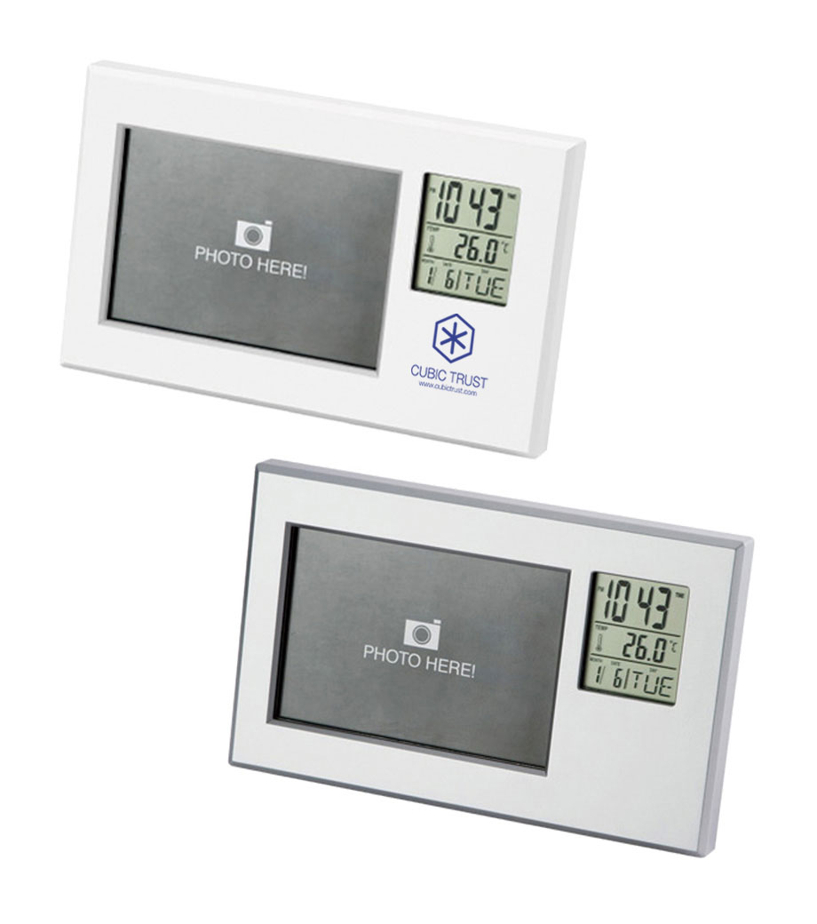 フォトフレームクロック（スタンドタイプ）｜最安値￥733|ほしい