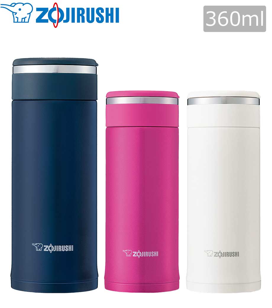 象印 TUFF ステンレス製携帯用まほうびん 0.36L(スクリュータイプ)(SM