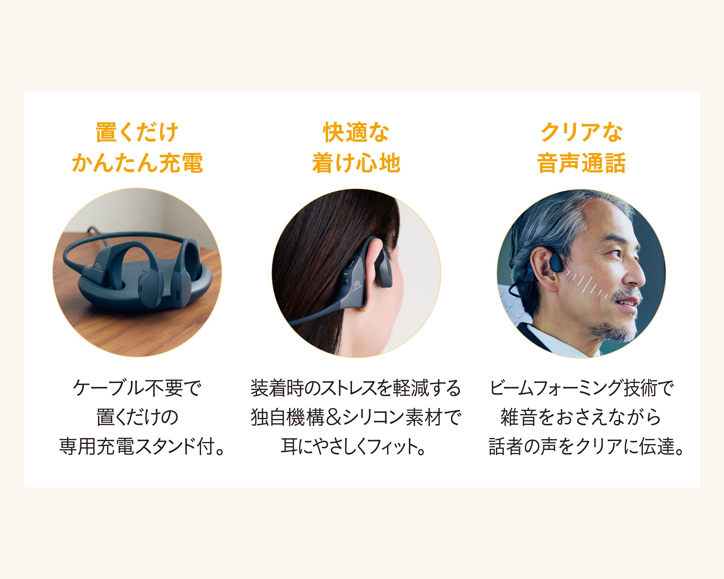 ガンマ波サウンドケア kikippa イヤホン