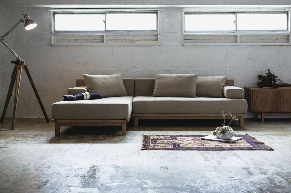 SIEVE】 レクト ユニットソファ ロング 旧仕様 グレー(グレー): SIEVE