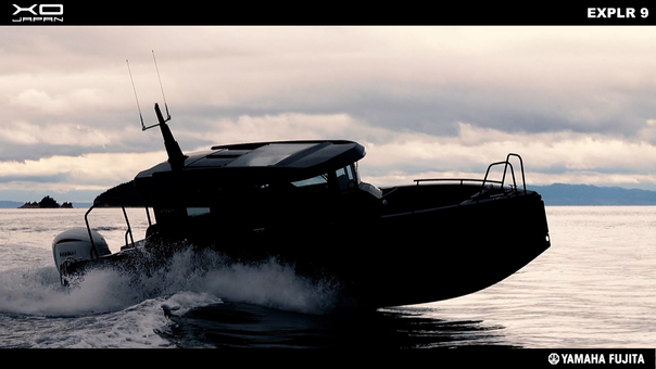 中古ボート XO EXPLR 9 ブラック YAMAHA搭載 メーカー保証付き 即納可