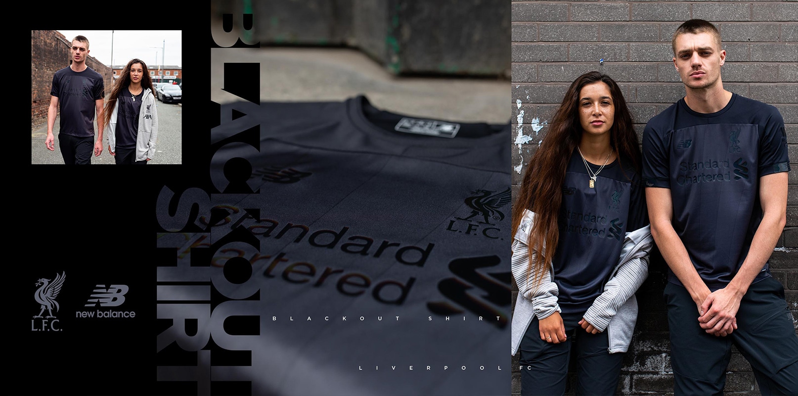 ニューバランス ”リバプールFC 19-20限定ブラックアウト ユニフォーム