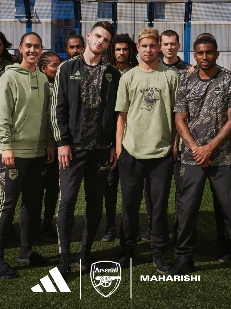 ARSENAL × MAHARISHI（アーセナル × マハリシ） | adidas football