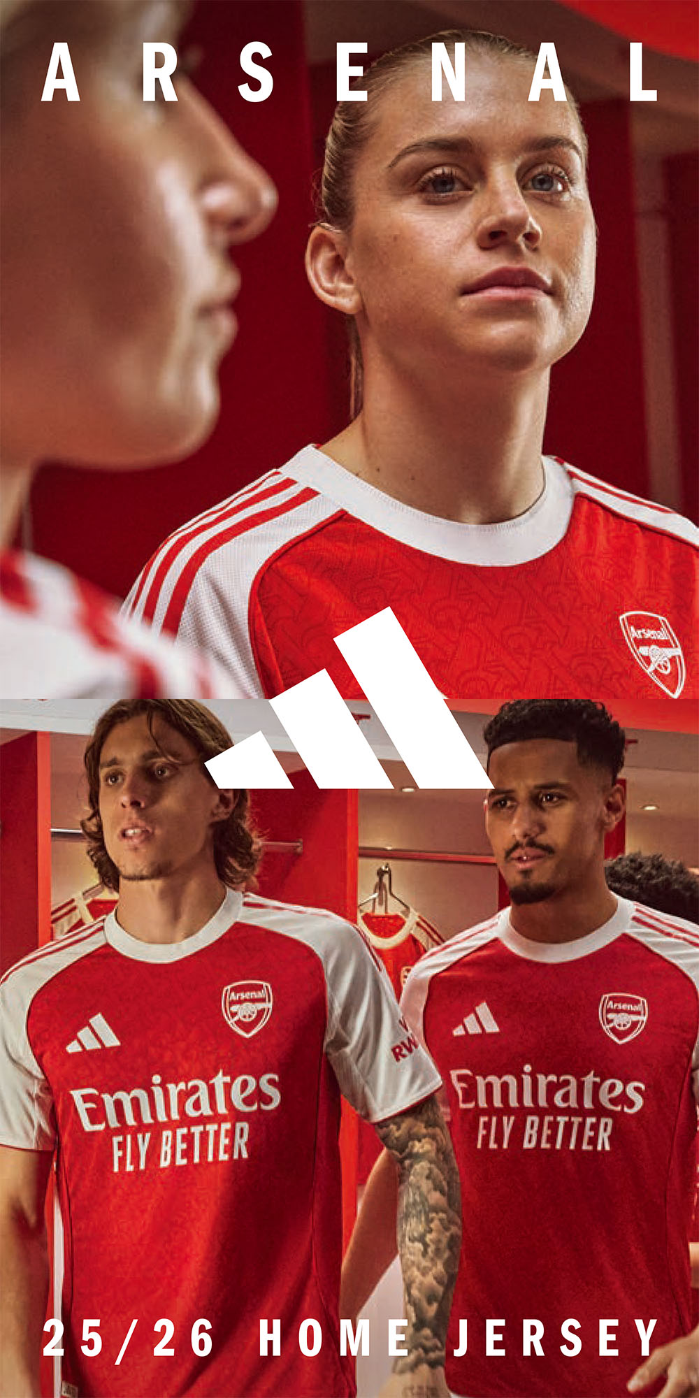 アーセナル 25/26 ユニフォーム | adidas football official