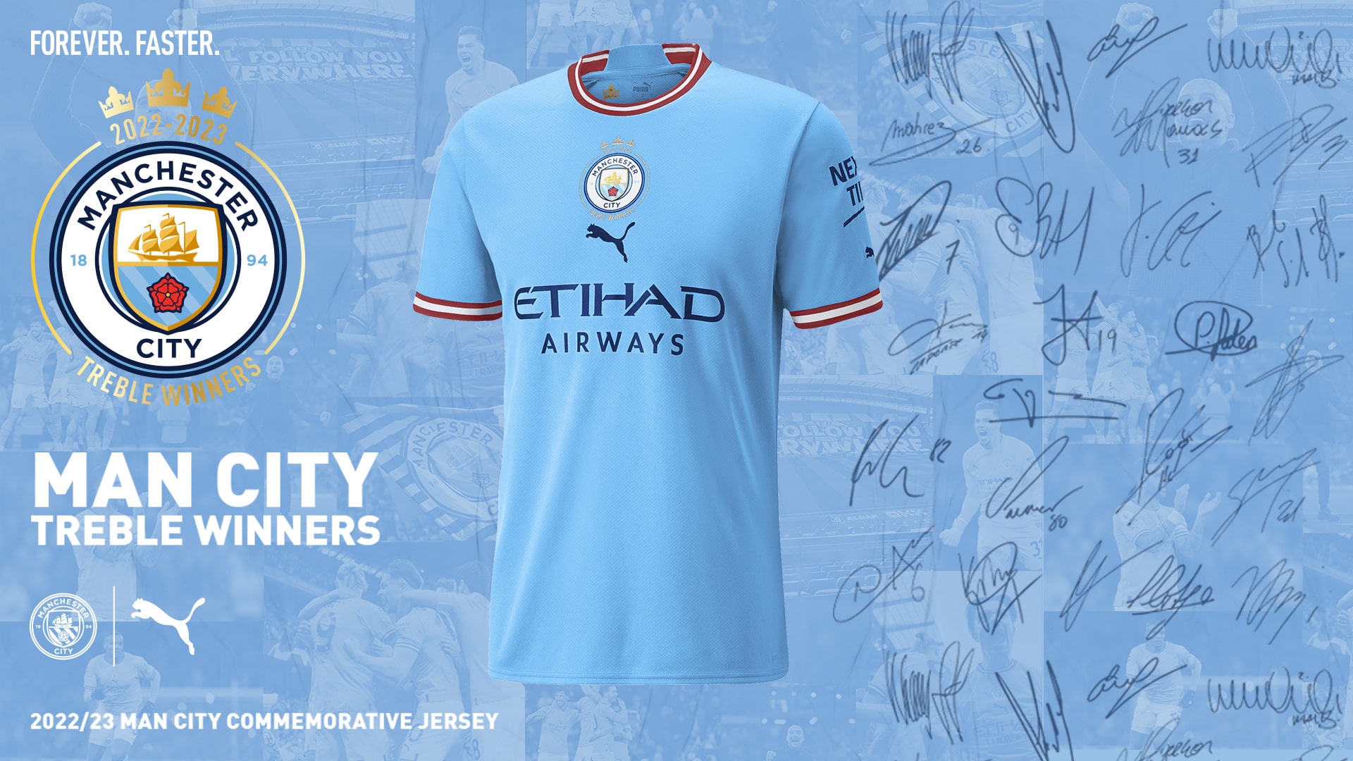 MCFC Treble Winners Memorial Shirt | PUMA(プーマ)｜SOCCER SHOP KAMO