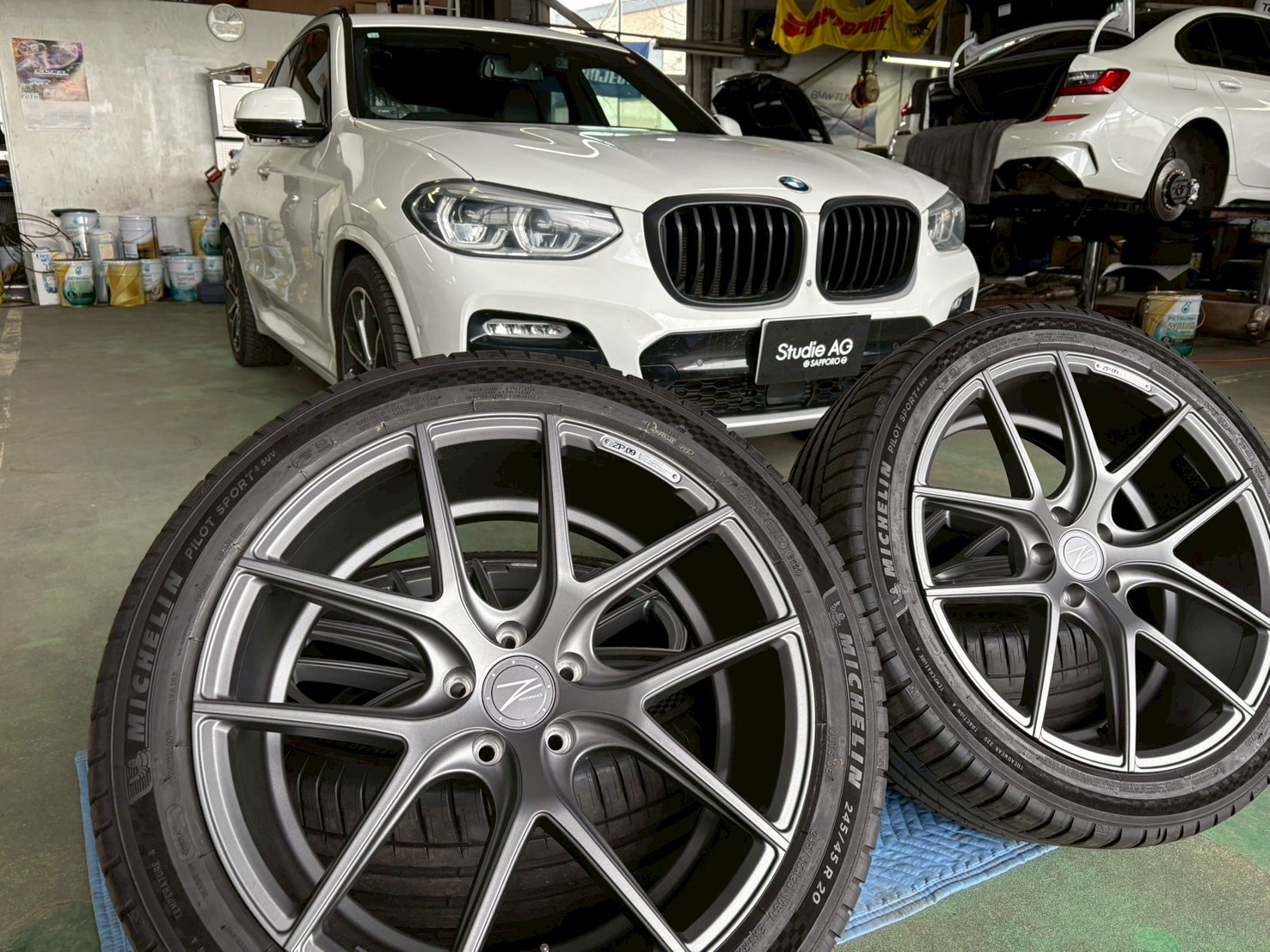 Z-Performance Deep Concave ZP09 をBMW G01 X3へ♪ | Studie[スタディ]