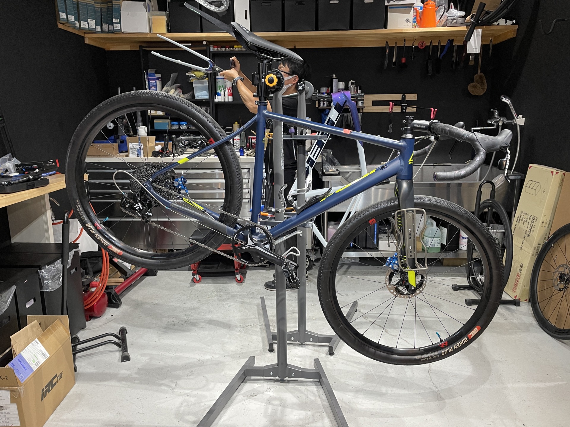 FUJI JARI × BIKEWASH + ブレーキカスタム + 整備 | スターバイクス