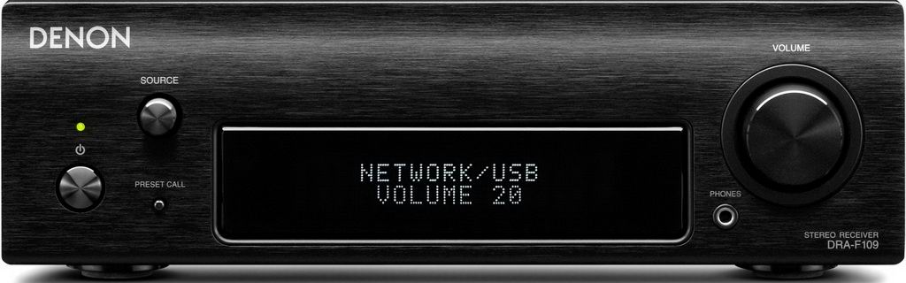 Denon DRA-F109: Stereo receiver boasting a wide range of functions