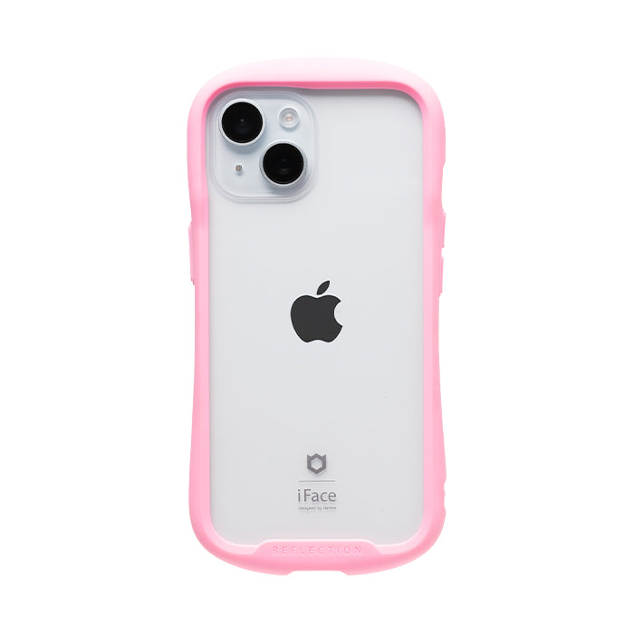 iPhone 15/15 Pro/14/13専用]iFace Reflection強化ガラスクリアケース